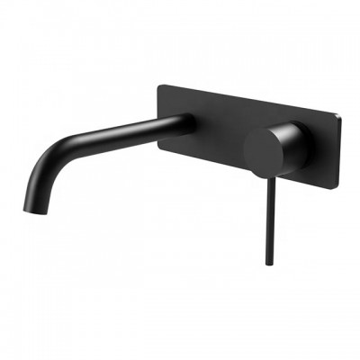 DZR brass black wash basin mixer tapware with watermark Australian standard