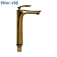 Cheap Price Golden Brass Hand Wash Mixer Basin Faucets